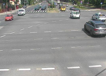 Zatrzymanie ruchu tramwajowego na Zgierskiej