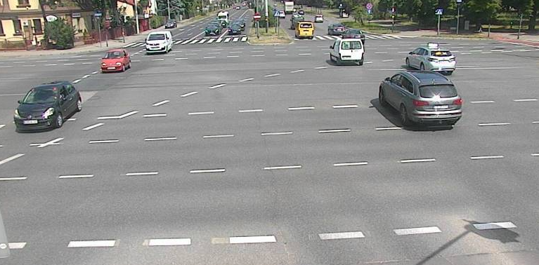 Zatrzymanie ruchu tramwajowego na Zgierskiej 1 Zatrzymanie ruchu tramwajowego na Zgierskiej