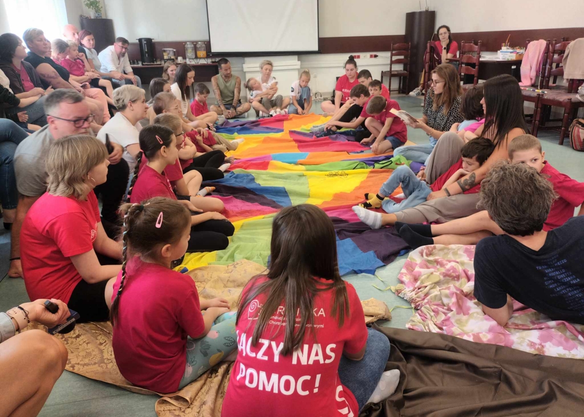 Podopieczni Fundacji Krwinka wypoczywają w Rogowie