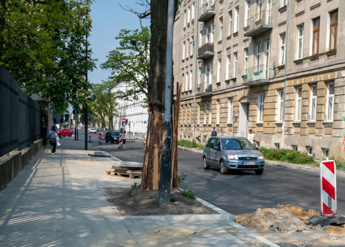 ZIM: remont Rewolucji 1905 r. zakończy się w wakacje