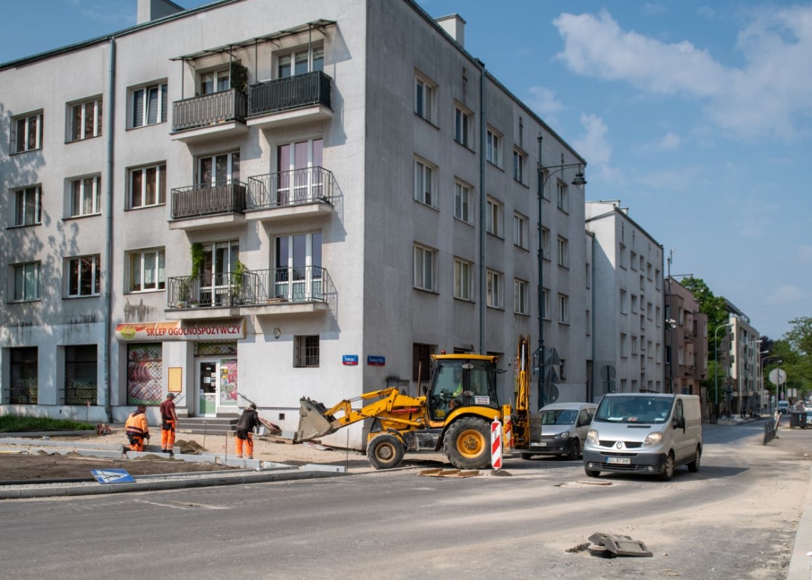 ZIM: remont Rewolucji 1905 r. zakończy się w wakacje