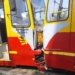 Zderzenie tramwajów na Aleksandrowskiej w Łodzi. Zatrzymanie ruchu MPK-Łódź na półtorej godziny 8 Zderzenie tramwajów