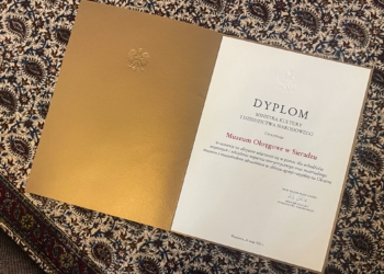 Muzeum Okręgowe w Sieradzu z dyplomem od MKiDN