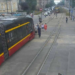 zatrzymanie ruchu tramwajowego na Zachodniej