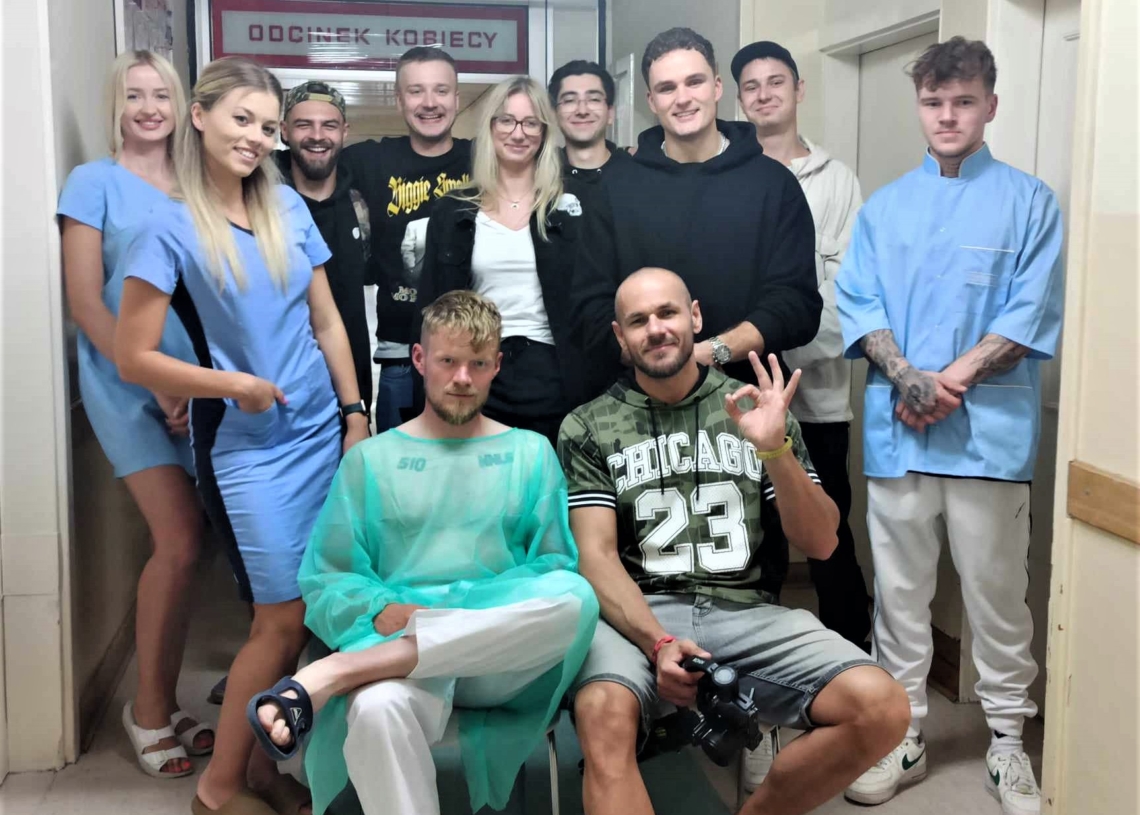 Pabianickie Centrum Medyczne planem zdjęciowym