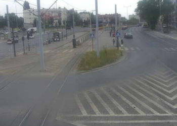 zatrzymanie ruchu tramwajowego na Zgierskiej