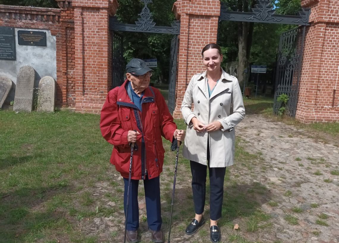 80. rocznica śmierci Dawida Sierakowiaka. Spacer po Cmentarzu Żydowskim w Łodzi