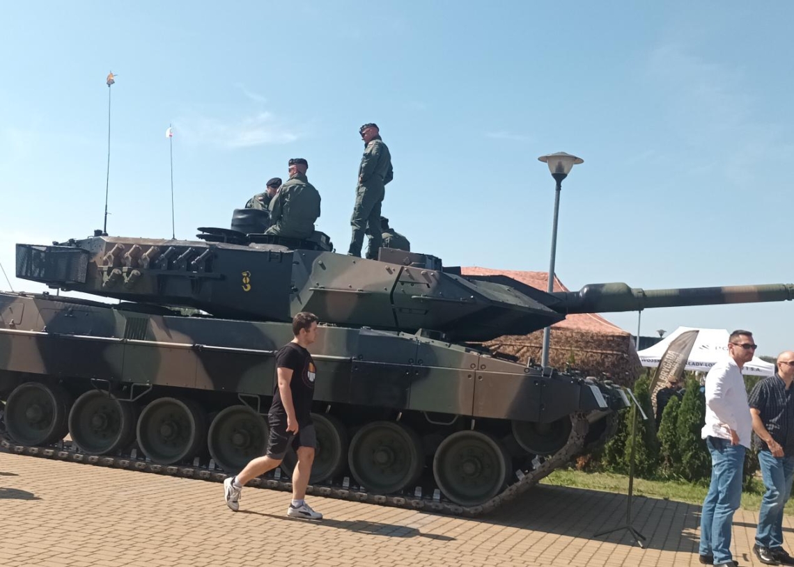 Piknik wojskowy w Uniejowie