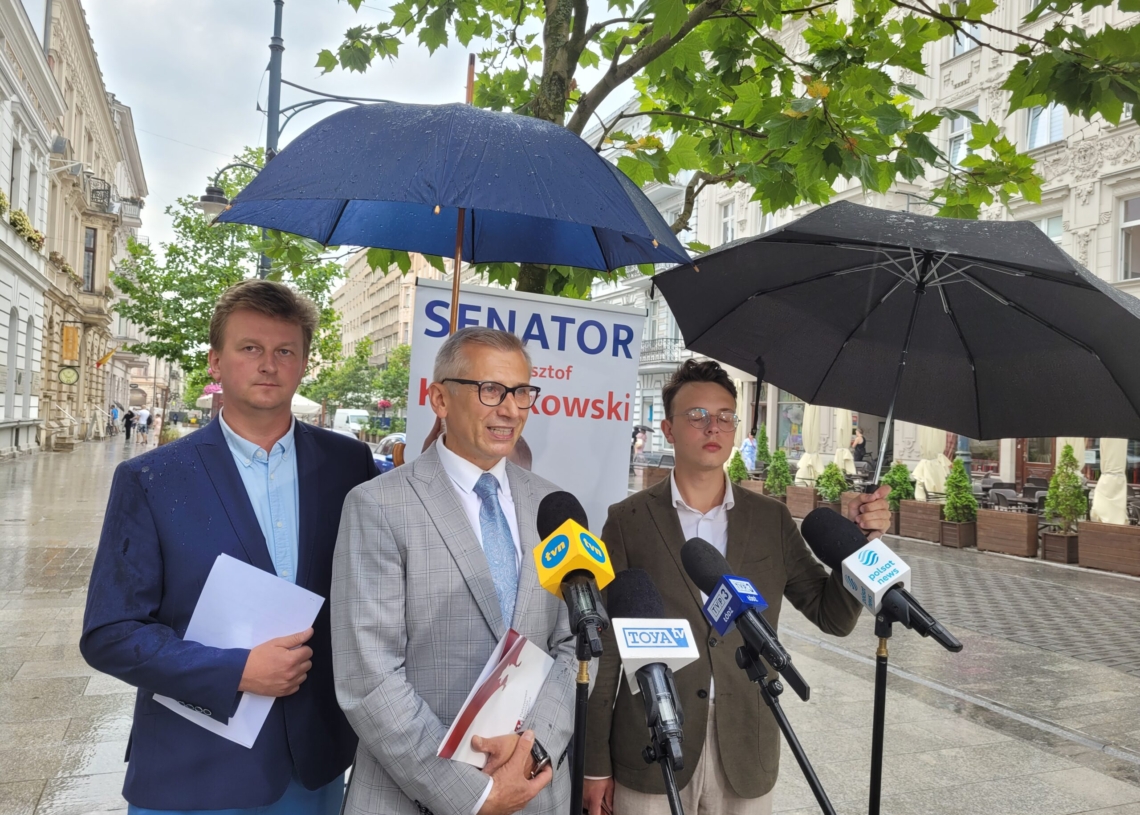 Senator Krzysztof Kwiatkowski pierwszy w województwie zarejestrował swój komitet wyborczy