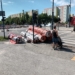 Wypadek na Rydza-Śmigłego w Łodzi. Pijanemu kierowcy wypadły materiały budowlane 5 Wypadek na Rydza-Śmigłego w Łodzi. Pijanemu kierowcy wypadły materiały budowlane