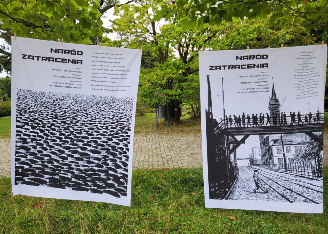 Światowy Dzień Publicznego Czytania Komiksów w łódzkim Parku Ocalałych