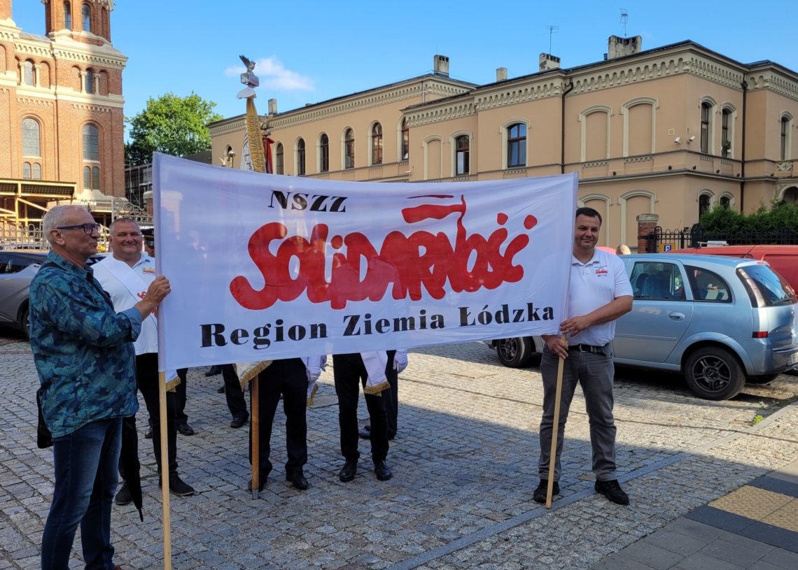 43. rocznica powstania NSZZ „Solidarność”. Obchody w Łódzkiem