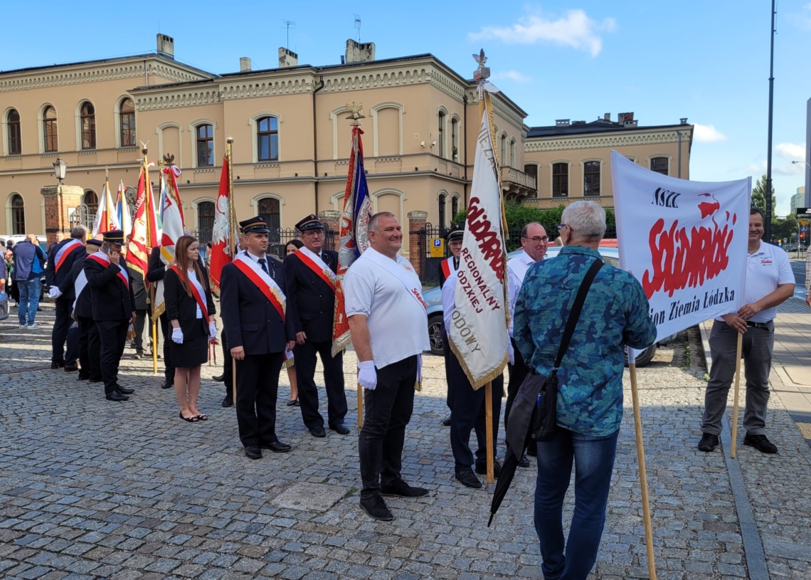 43. rocznica powstania NSZZ „Solidarność”. Obchody w Łódzkiem