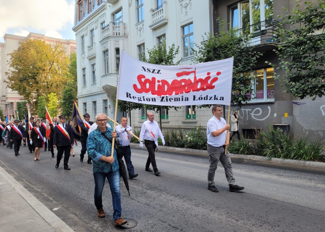 43. rocznica powstania NSZZ „Solidarność”. Obchody w Łódzkiem