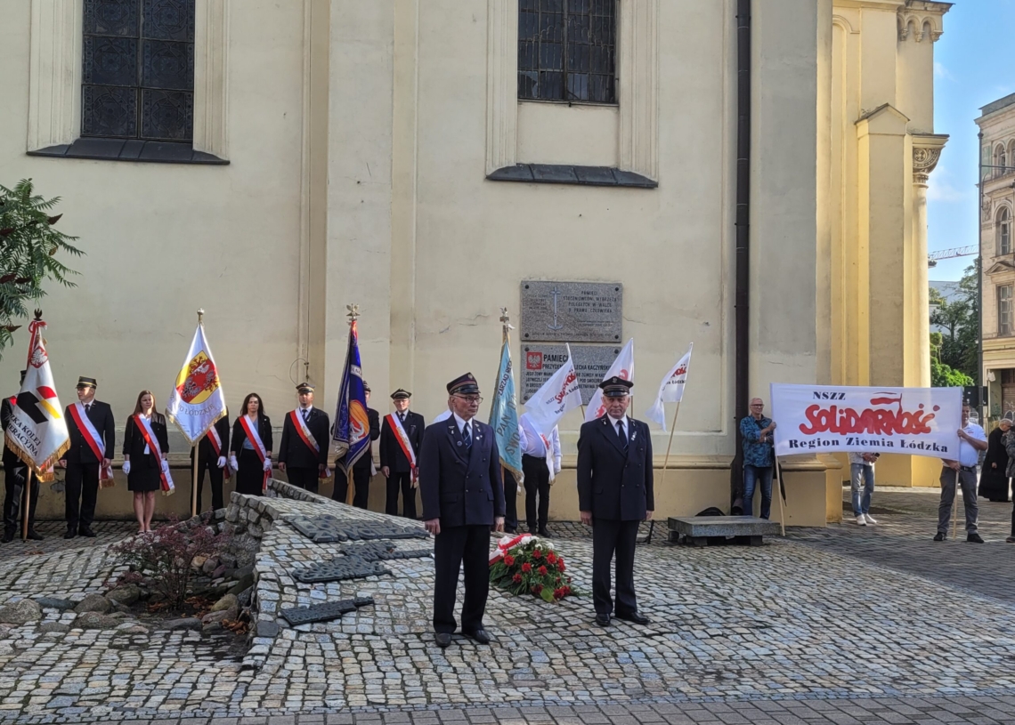 43. rocznica powstania NSZZ „Solidarność”. Obchody w Łódzkiem