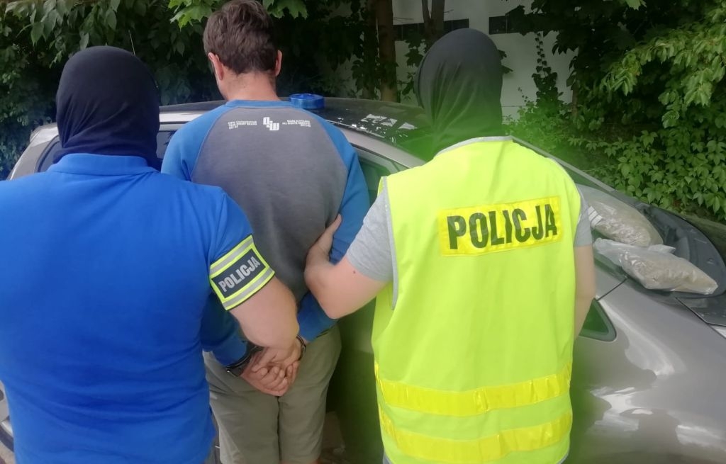 34-latek miał ponad kilogram narkotyków. Grozi mu 10 lat więzienia