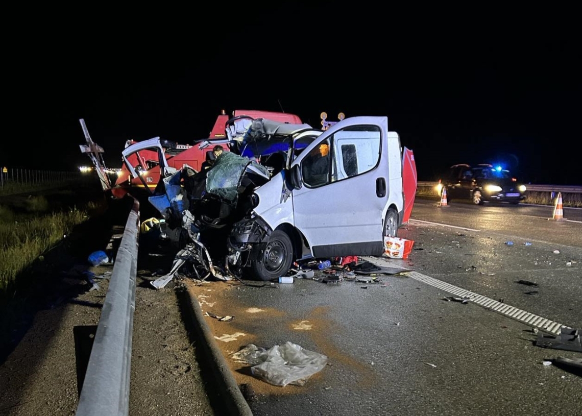 Śmiertelny wypadek w Kamieńsku na autostradzie A1
