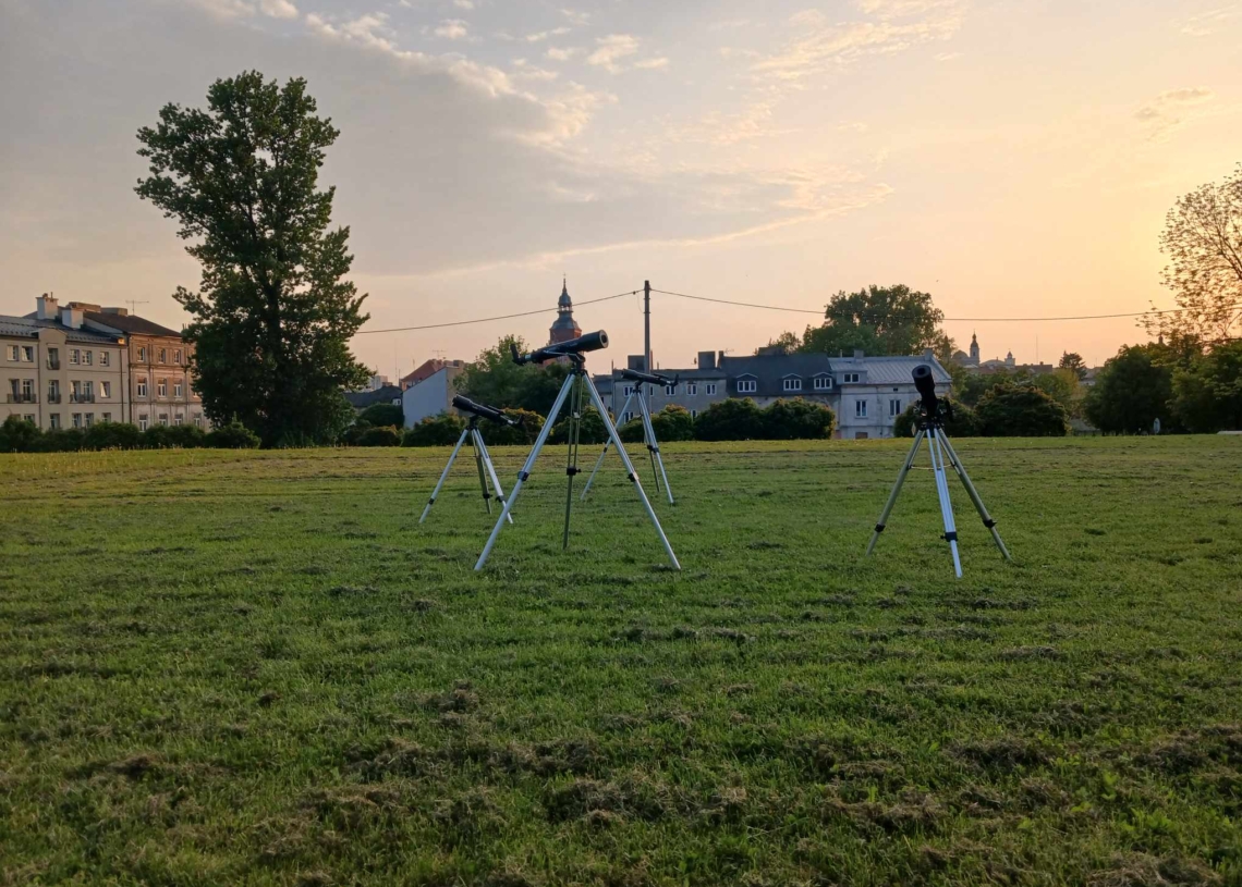 Noce Perseidów w Łódzkiem - Piotrków Tryb.