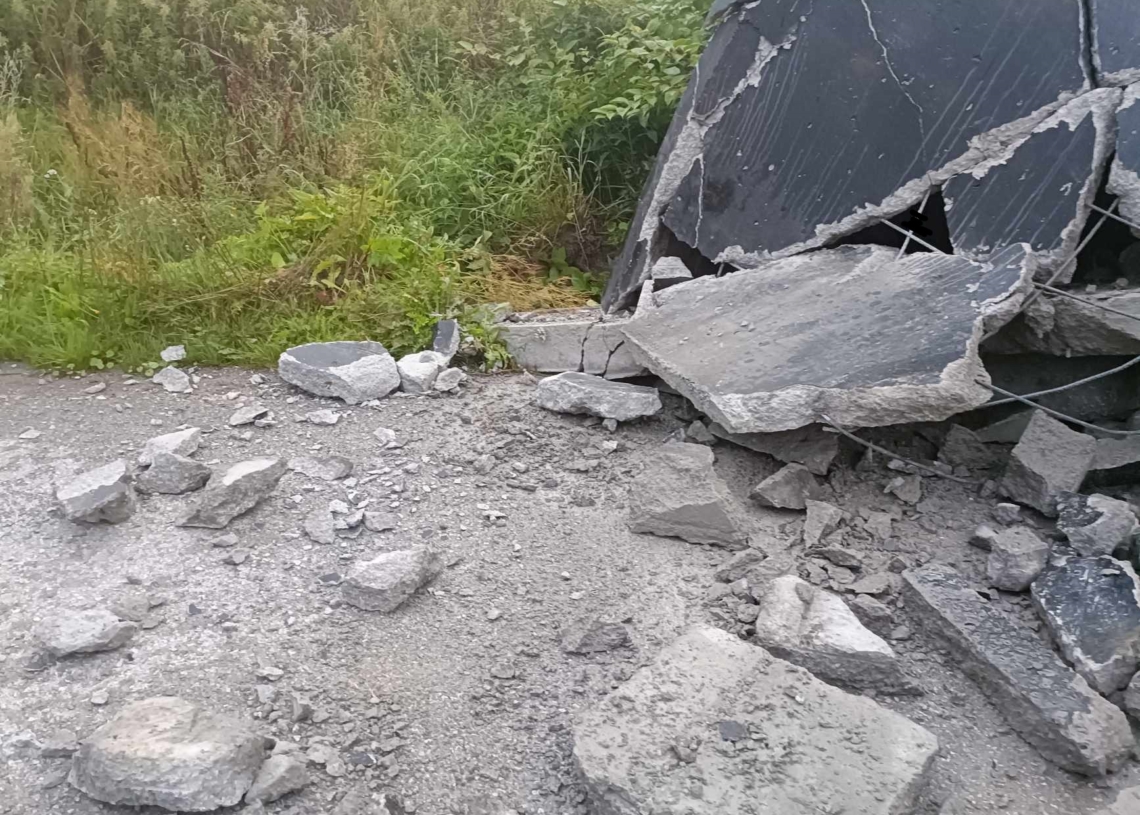 Betonowe szamba zgubione w miejscowości Milejowiec