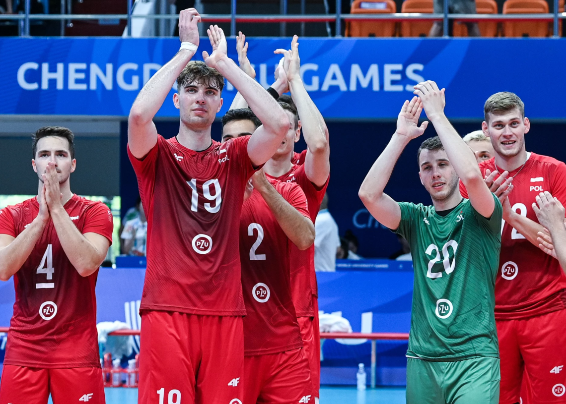 Uniwersjada 2023. Polscy siatkarze bez złota. Włosi nie dali szans Biało-Czerwonym 1 Uniwersjada 2023. Polscy siatkarze bez złota