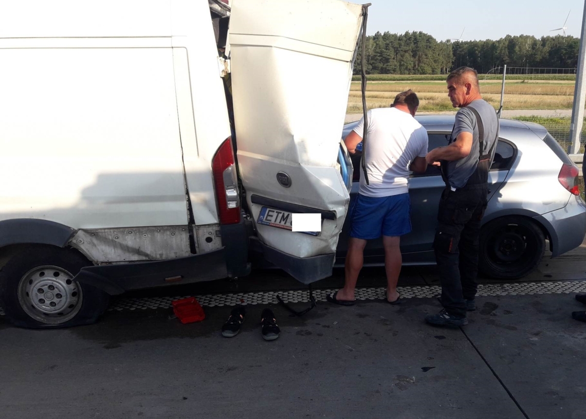 Wypadek na S8
