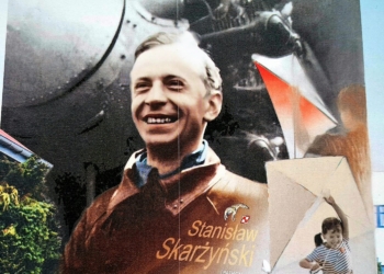 W Warcie może powstać mural z wizerunkiem Stanisława Skarżyńskiego