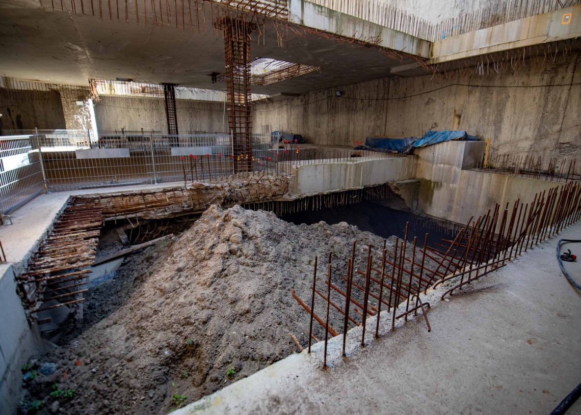 Budowa tunelu średnicowego między Polesiem a Łodzią Fabryczną wznowiona po 13 miesiącach [ZDJĘCIA + WIDEO]