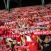 Doping kibiców w meczu Widzew Łódź - Śląsk Wrocław