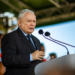 Wicepremier Jarosław Kaczyński na pikniku wojskowym w Uniejowie