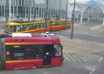 zatrzymanie ruchu tramwajowego na trasie WZ