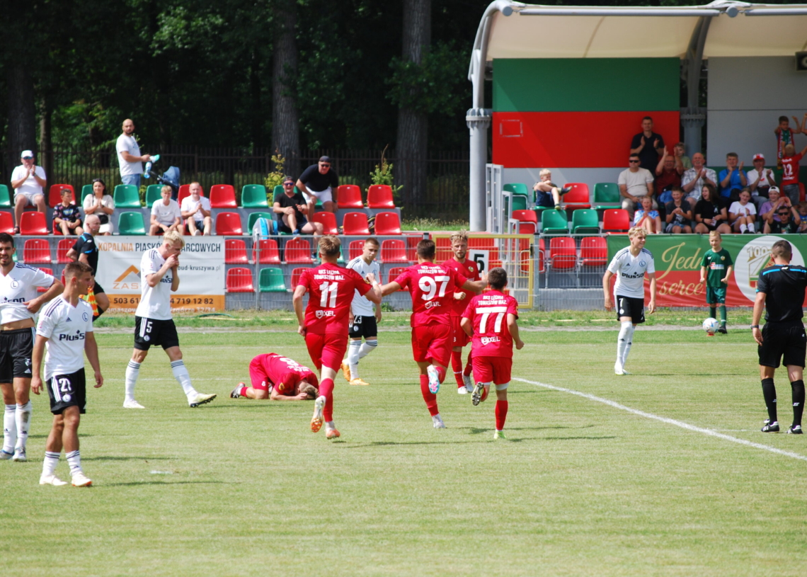 Lechia Tomaszów Mazowiecki - Legia II Warszawa 4:2