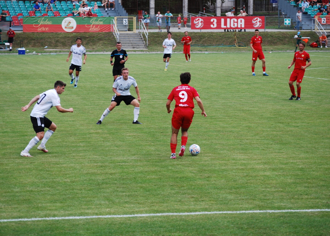 Lechia Tomaszów Mazowiecki - Legia II Warszawa 4:2
