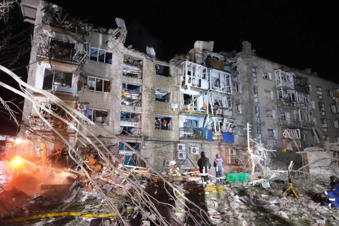 Wojna na Ukrainie. 531. dzień rosyjskiej inwazji. Atak rakietowy na obwód doniecki 1 531. dzień rosyjskiej inwazji