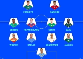 Jordi Sanchez oraz Kamil Dankowski w jedenastce 5. kolejki PKO BP Ekstraklasy