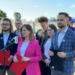 Kutno: posłanka Paulina Matysiak ogłasza zbiórkę podpisów pod rejestracją list wyborczych Lewicy 6 Paulina Matysiak