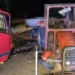 Wypadek w Kobielach Wielkich. Pijany 49-letni kierowca busa zderzył się z traktorem 7 kierowca busa