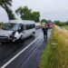Wypadek Kamionka. Fot.: PSP Wieluń