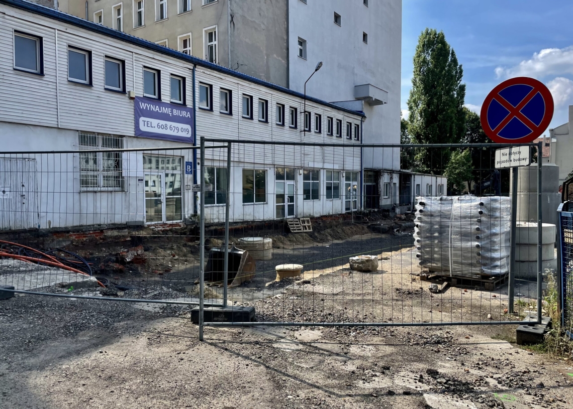 Nowy łącznik między ulicami Sienkiewicza i Wschodnią będzie gotowy do końca roku? [ZDJĘCIA]