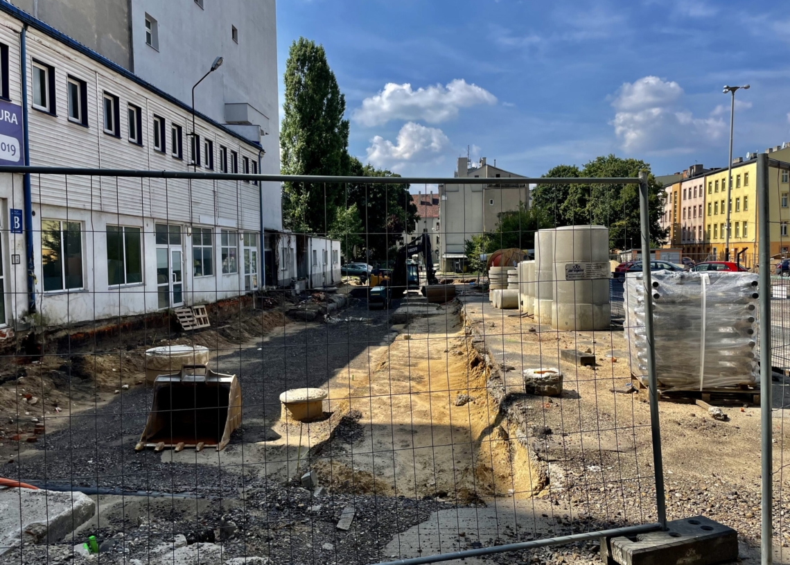 Nowy łącznik między ulicami Sienkiewicza i Wschodnią będzie gotowy do końca roku? [ZDJĘCIA]