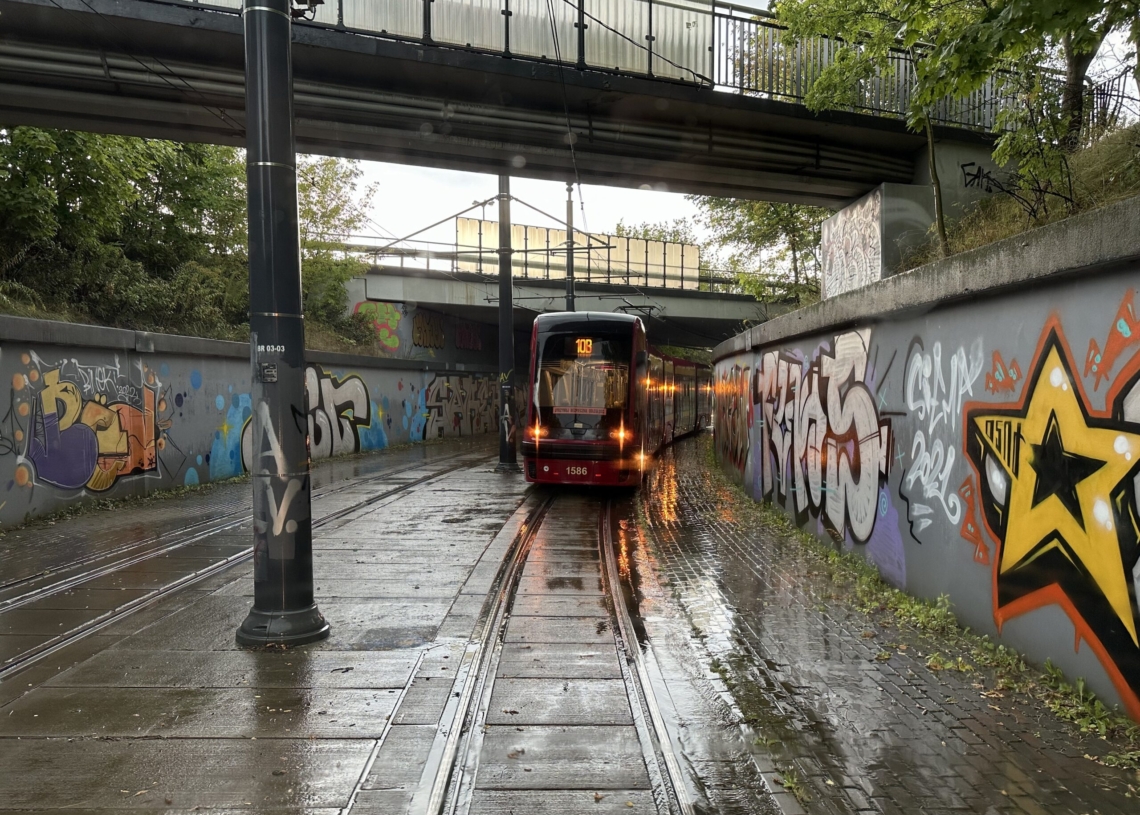 Zatrzymanie ruchu tramwajowego