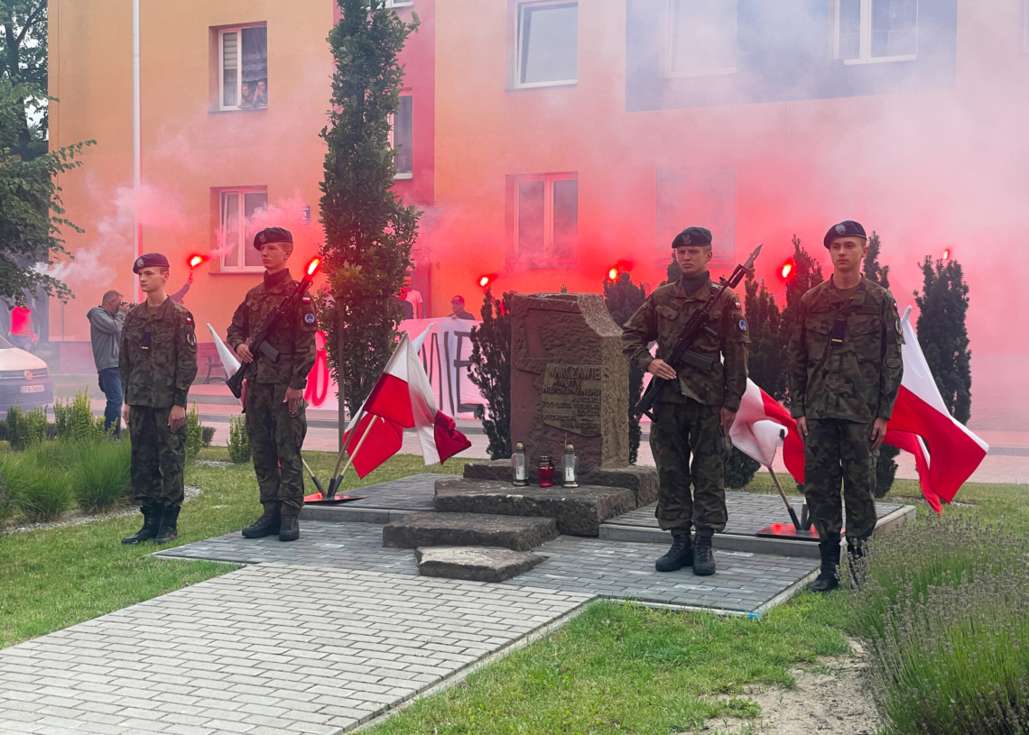 79. rocznica wybuchu Powstania Warszawskiego. Uroczystości w Sieradzu
