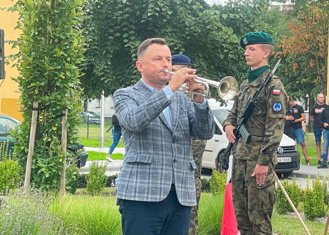79. rocznica wybuchu Powstania Warszawskiego. Uroczystości w Sieradzu