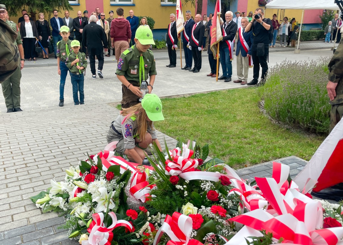 79. rocznica wybuchu Powstania Warszawskiego. Uroczystości w Sieradzu