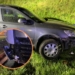 Wypadek na DK92 w Kompinie