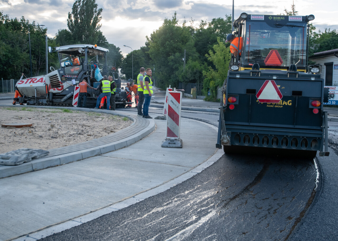 Od września ma być przejezdne nowe rondo na Stokach. Powstało u zbiegu ulic Pomorskiej, Krokusowej i Edwarda