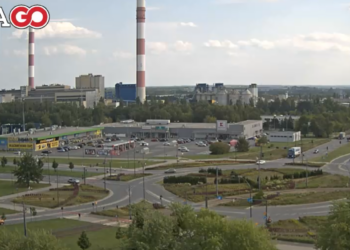 zatrzymanie ruchu tramwajowego na ulicy Puszkina