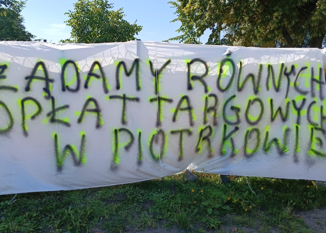 Niezadowoleni kupcy z Piotrkowa Trybunalskiego