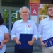 Konferencja PO pod Akademią Piotrkowską