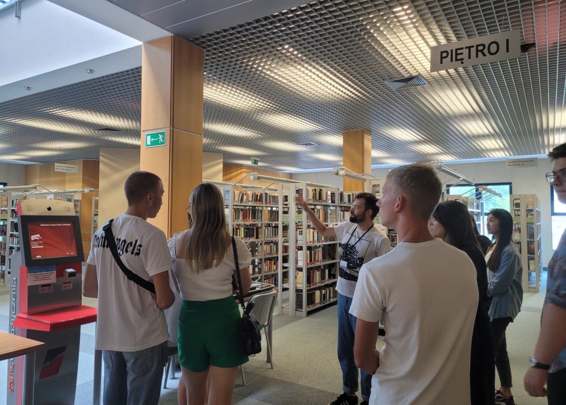 Wizyta studentów z Wilna w Łodzi