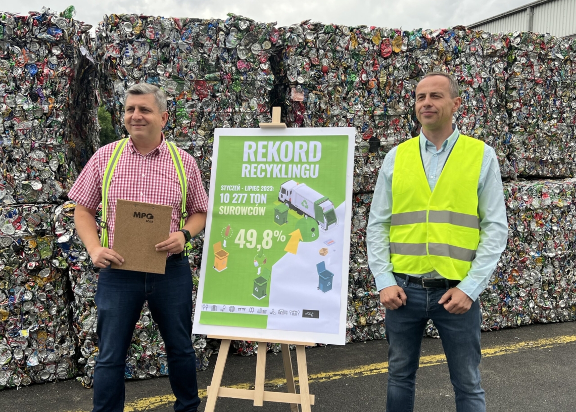 Recykling surowców wtórnych. Łódź pobiła kolejny rekord